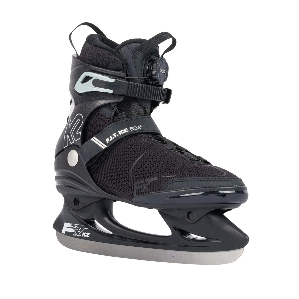 K2 Skates Rink Raven Ice BOA schaatsen voor jongens, zwart-blauw, S (EU: 29-34 - UK: 10c-1 - MP: 16-20 K2 Skates Rink Raven Ice BOA schaatsen voor jongens, zwart-blauw, S (EU: 29-34 - UK: 10c-1 - MP: 16-20