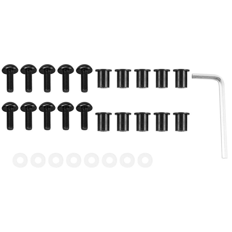 Tornillos pernos para parabrisas M5 para Kawasaki Ninja 250 300 500 600 650 750 Foto 4 de 4