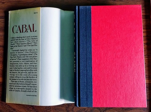Clive Barker Abarat & Cabal Hardbacks 1st Editions EX - Picture 11 of 13