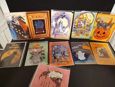 Halloween Greeting Cards Lot Of 11 New With Envelopes