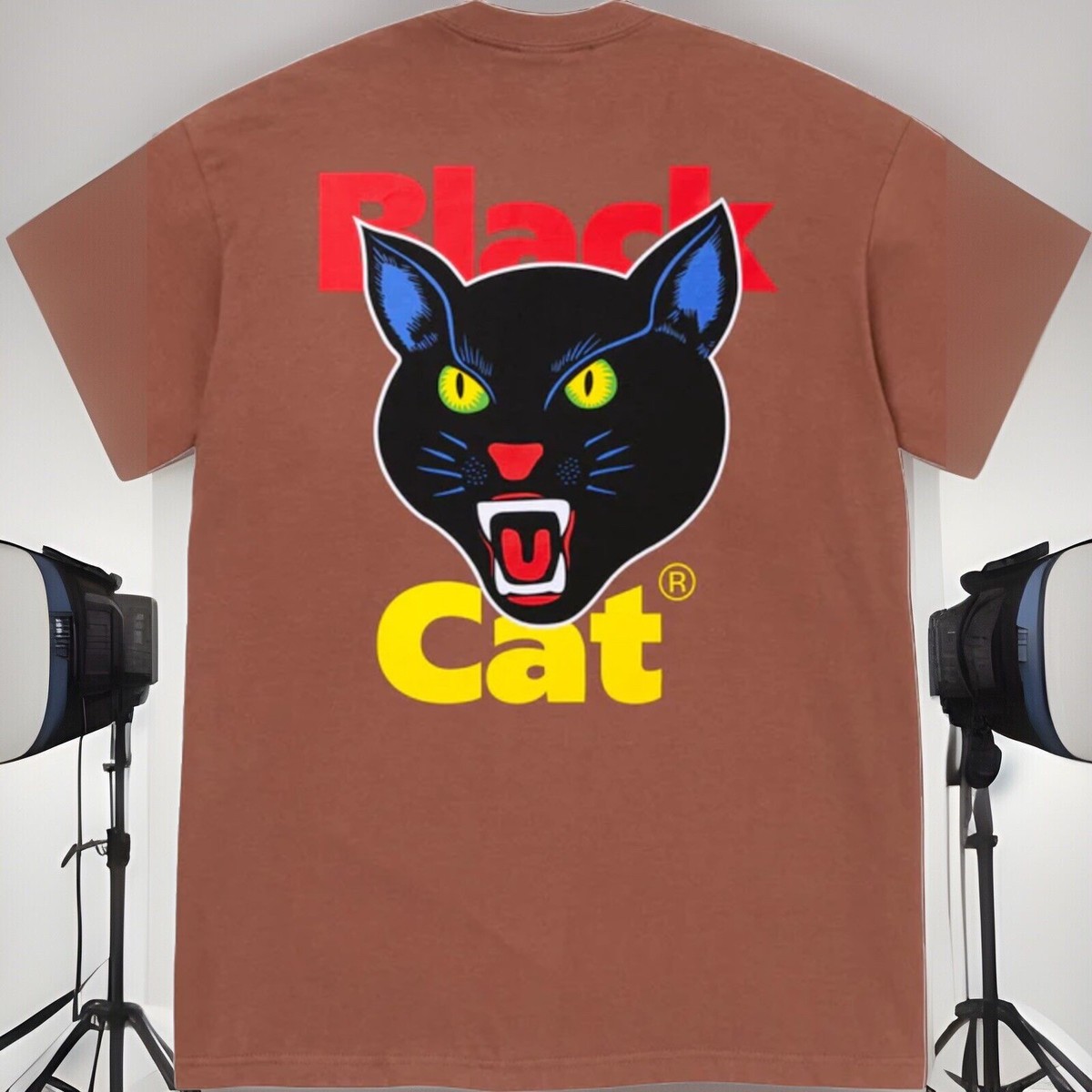 ★24SS WEEK19★Supreme Black Cat Tee SUPREME BLACK CAT BROWN TEE SIZE XL (BRAND NEW) 100