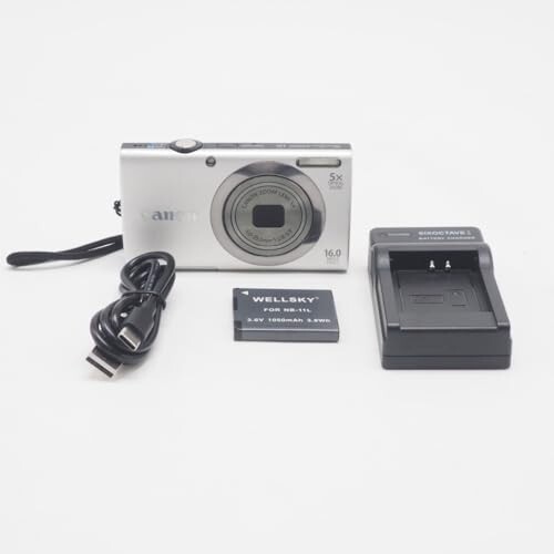 Canon Powershot A2300 Digital Camera cilver 16 MP 5x from