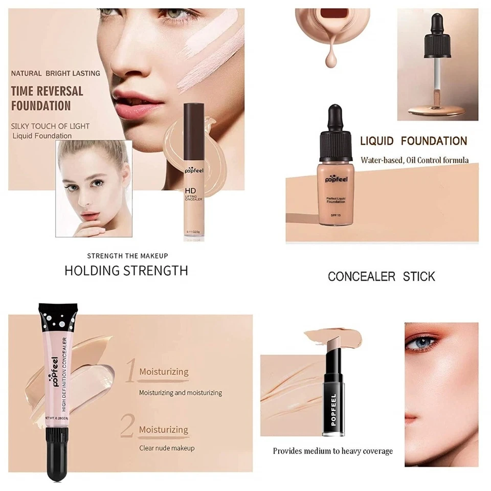 #1 Kit de maquillaje profesional para mujer Kit completo de maquillaje - Image 4 of 4