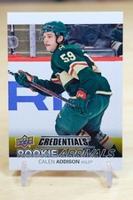 2021-22 Upper Deck Credentials - Rookie Arrivals #RA-37 Calen Addison