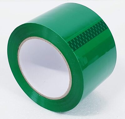 Ruban Adhésif Vert 24 Rouleaux – 3 X 110 Yards, Pour Cartons Et Déménagement
