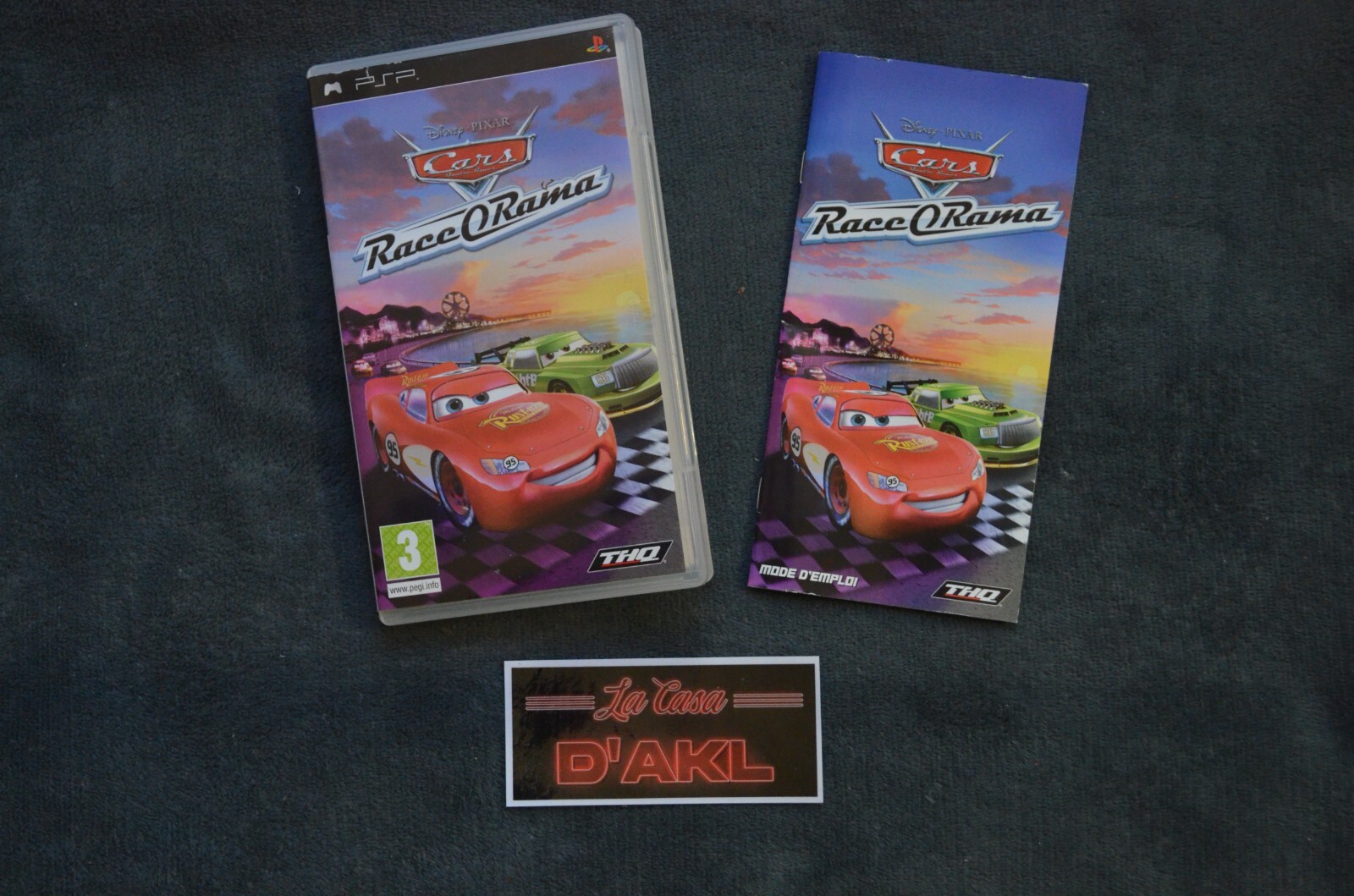 Cars Race-O-Rama complet sur Playstation Portable PSP - FR TBE