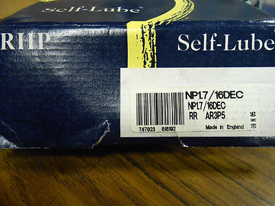 * NEW RHP SELF-LUBE PILLOW BLOCK BEARING NP1-7/16DEC AR3P5 .......... WQ-06