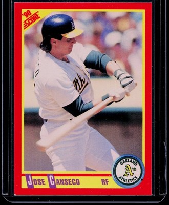 1990 Score #375 Jose Canseco