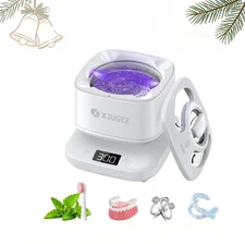Ultrasonic Retainer Cleaner-UV Dental Cleaning Pod Night Guard Cleaner Christmas