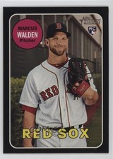 2018 Topps Heritage High Number Black Border /50 Marcus Walden #605 12i0
