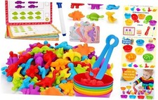 Montessori Dinosaurs Toys for 3 - 4 - 5 Years Old Boys  Girls