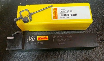 SANDVIK - DDJNR 16 3D shank tool for turning - NOS