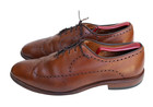 Allen Edmonds Fairfax 1155 Brown Leather Decrative Toe Derby Dress Shoe SZ 10.5D — photo 4