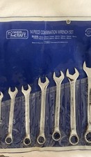 Powercraft 14 Pc. Metric Combination Wrench Set 12 Pt. 9-32mm Nice Set See Photo
