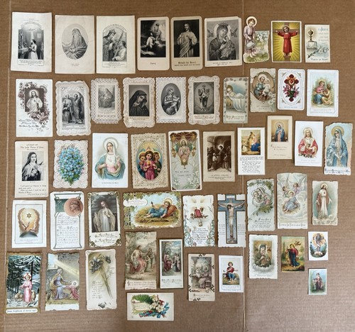 Vintage Religious Prayer Card Devotional Christianity Lot