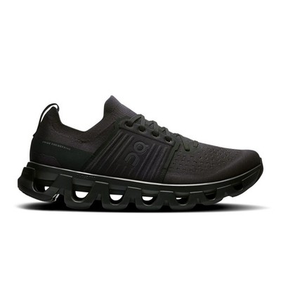 On Men's Cloudswift 4 Black Eclipse Lightweight Road Running Shoes