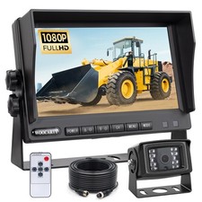 7-inch AHD1080P Wired RV Backup Camera System, IP69k Waterproof IR Night Visi...