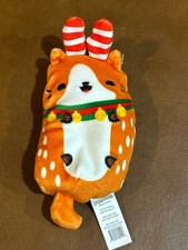 Cats Vs Pickles Holiday Christmas 4" bean bag plush toy Dasher 2022 Series
