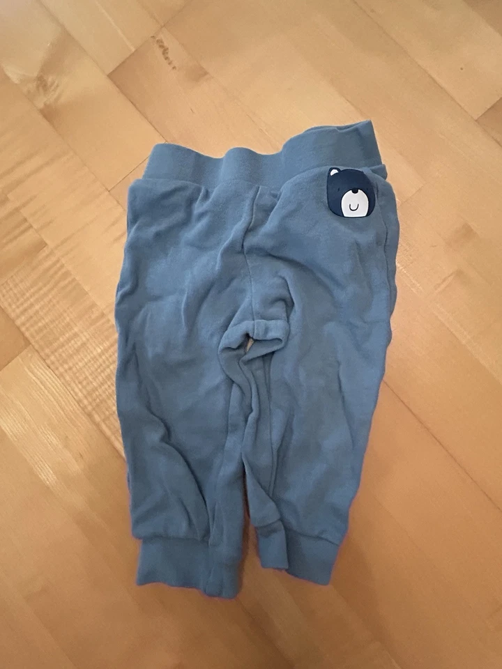 Hose Blau Mit Bärchen 74/80