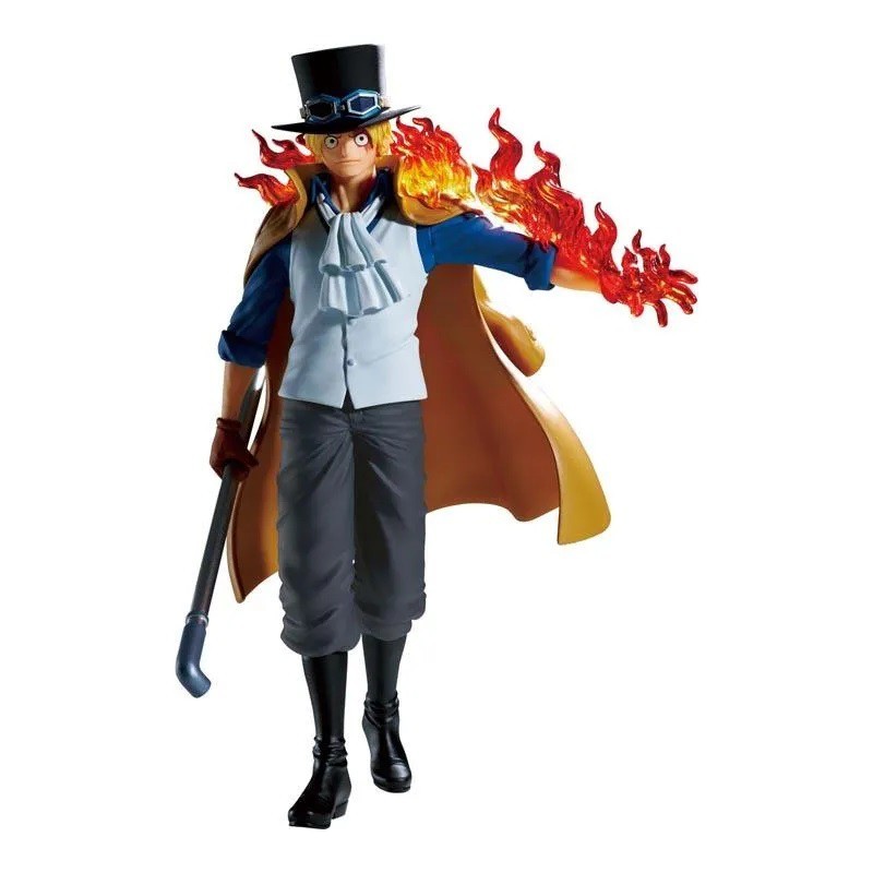 ONE PIECE LOGIA SABO BOX DEFEKT The Departure Figur Statue 17cm THE SHUKKO 7290₽