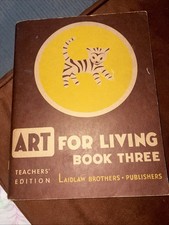 Vintage 1947 ART FOR LIVING BOOK 3 TEACHERS E...