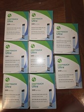 One Touch Ultra Blue Blood Glucose Test Strips - 800 Count
