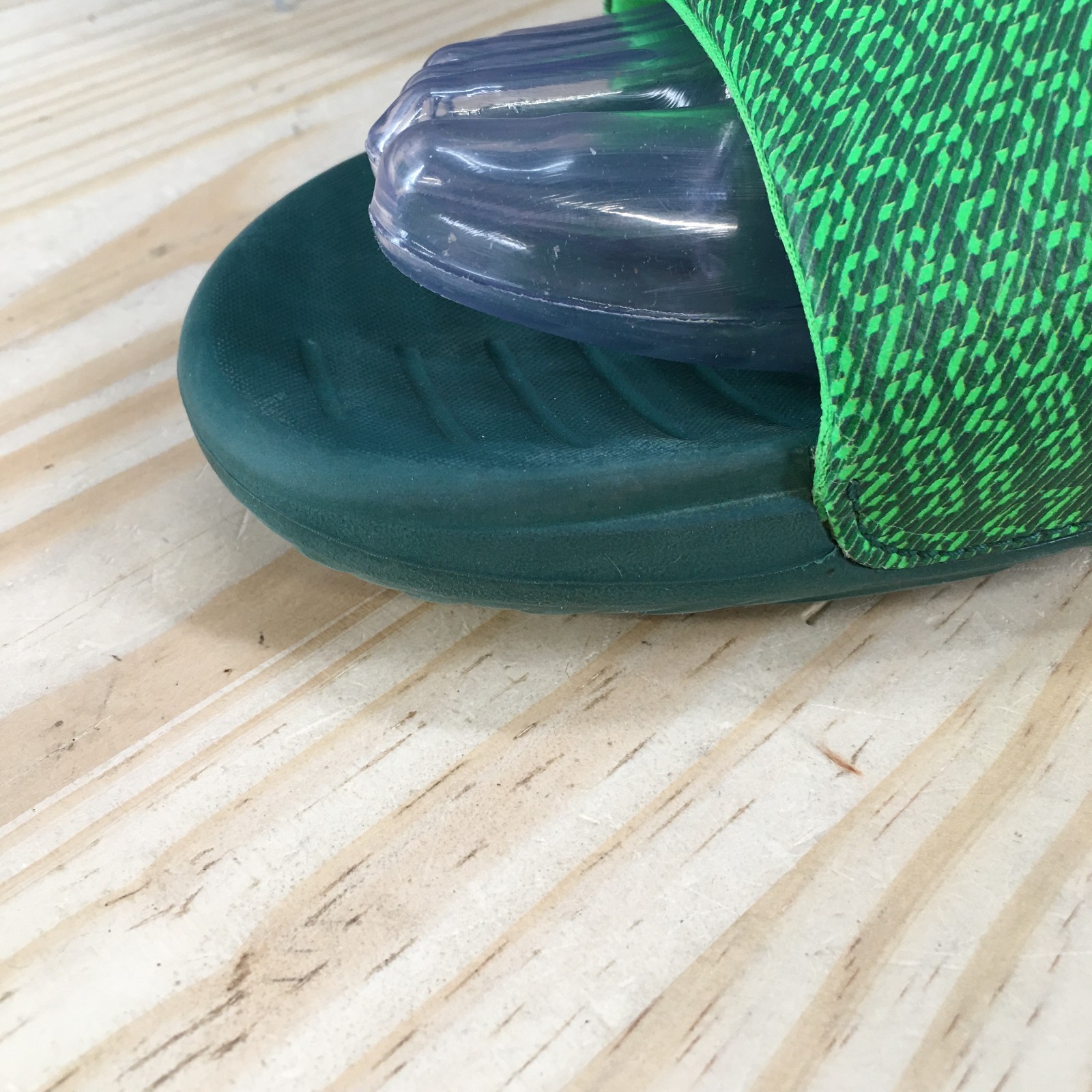 Under Armour UA Ansa Graphic Sandals Mens 8 Slide Slip On Comfort Low Top Green thumbnail 8