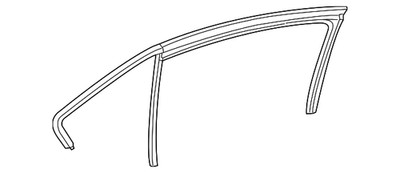Genuine Volkswagen Run Channel 5C6-839-431-5AP