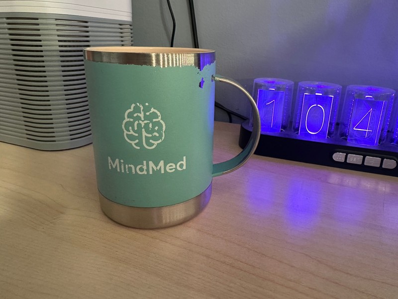 Vintage MindMed Biotech Coffee Mug – Pre-Rebrand Psychedelic Pharma Collectible