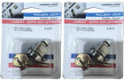 5-Pin Counter Clockwise Mailbox Lock Steel Nickel Prime-Line S 4711 (2-Pack)