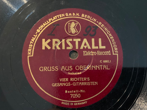 148 / Cuatro Richter cantos guitarristas - saludo desde Oberinntal - Bayrisch Zell - Imagen 1 de 2