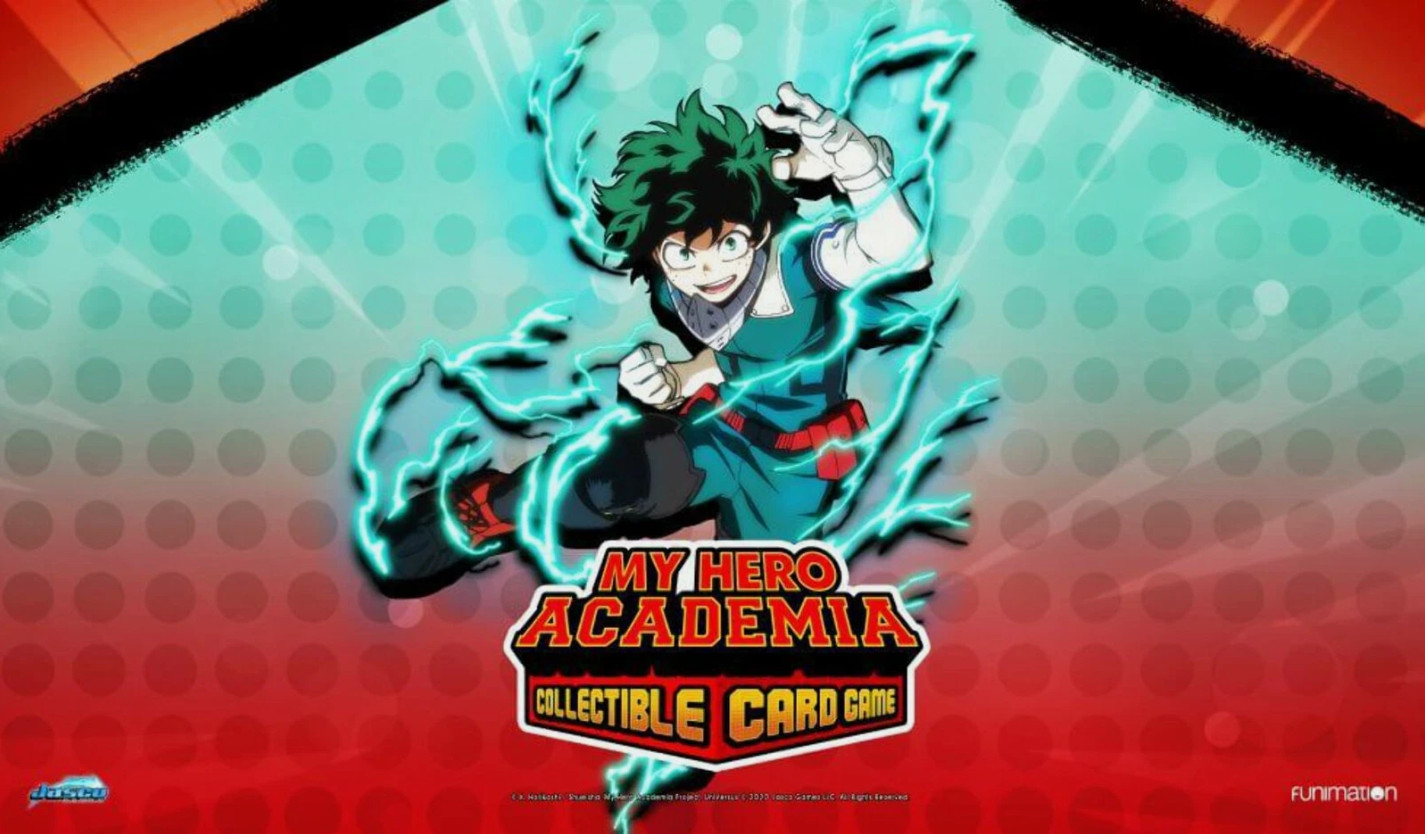 Izuku Midoriya Deku Playmat – My Hero Academia Anime TCG MTG Neoprene Mat