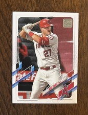 2021 Topps 70th Anniversary - Series 1 - MIKE TROUT #27 - NMMT