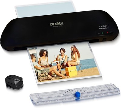 Deskit Kaschiergerät Kompakt A3 Thermo Maschine - Schnelles Aufwärmen mit... 