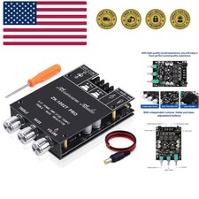 ZK-1002T PRO 2.0 Channel Bluetooth 5.0 Amplifier Board 200W HiFi Subwoofer Au...