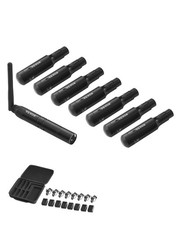 DMX Wireless Receiver, 7 Receivers  1 Transmitter, 2.4G ISM Band, 656 ft Transm