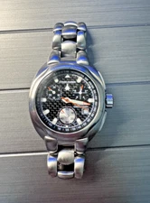 CHASE DURER Bomber Command Men's Chronograph Stainless Steel - PARTS/REPAIR!