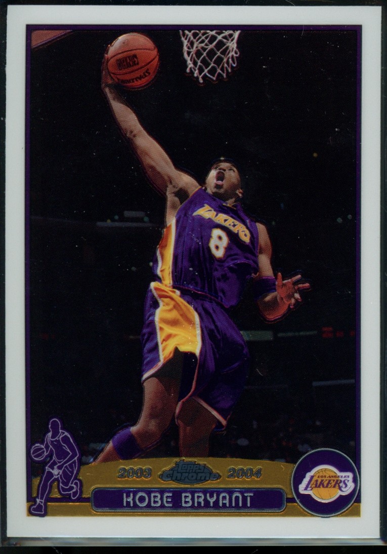 2003-04 Topps Chrome #36 Kobe Bryant