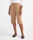 Lands End Petite XL Tan Sport Knit Capri — photo 1
