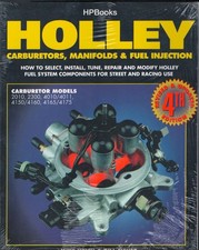 Holley Carburetors Manifolds Fuel Injection Hpbooks Revised 4th Edition Mn279