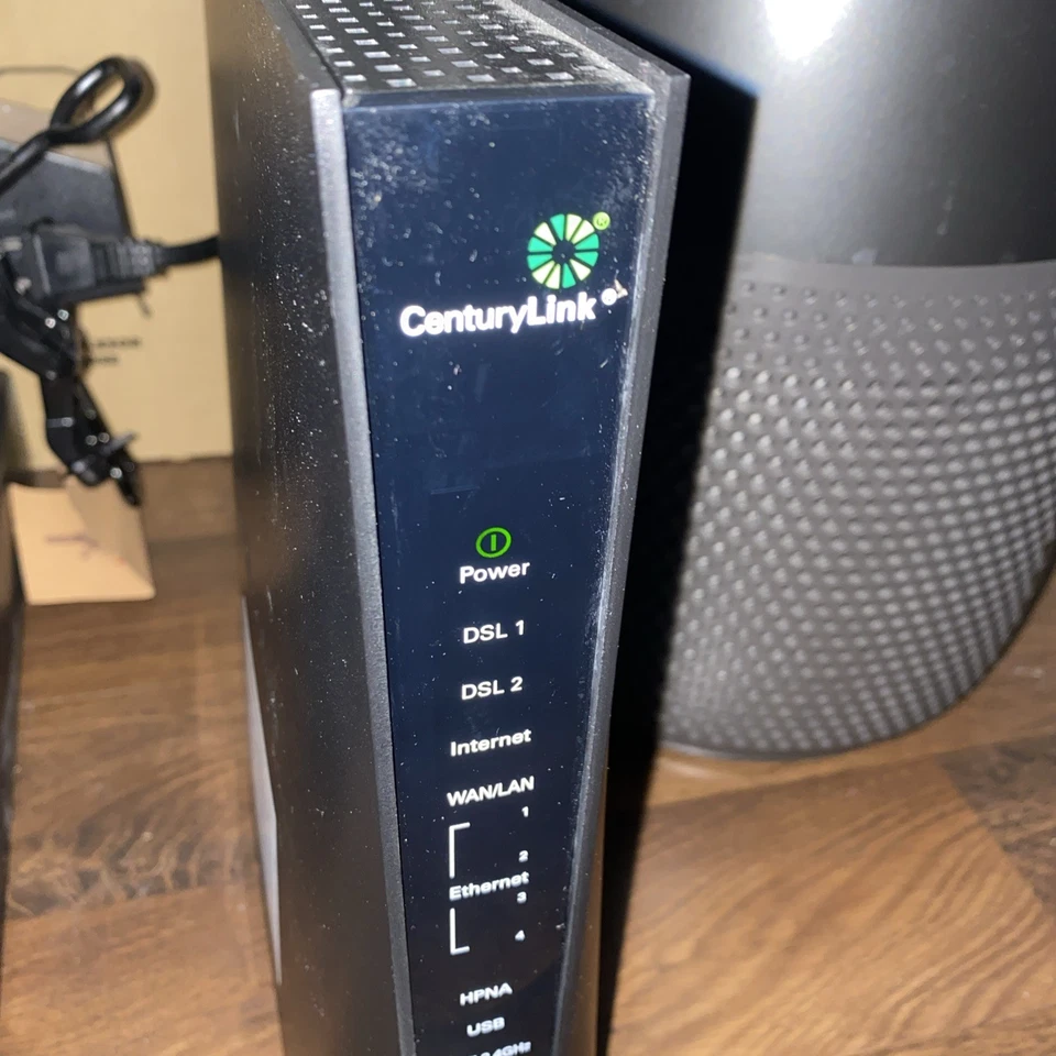 CenturyLink C2100T Gigabit Fibra Wi-Fi Módem Inalámbrico Router Technicolor LEER DE Foto 3 de 4