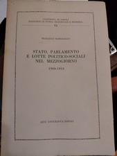 Francesco Barbagallo Staat, Parlament und soziale politische Kämpfe am Mittag 1