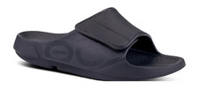 OOFOS OOahh Sport Flex Sandal Slide Black Mens and Womens Sizes M4/W6-M13/W15NEW