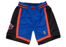 MENS MITCHELL  NESS NBA AUTHENTIC ROAD SHORTS KNICKS 96-97