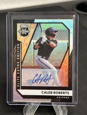 CALEB ROBERTS 2021 PANINI ELITE EXTRA EDITION AUTOGRAPH DIAMONDBACKS