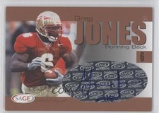 2004 SAGE Auto Bronze 274/500 Greg Jones #A21 Auto 0c2