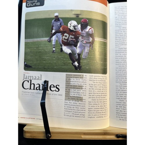 Horns Illustrated October 2005 Jamaal Charles Texas Volleyball Longhorns - Picture 3 of 5