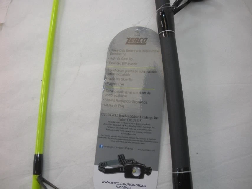 Zebco BCS802MH Big Cat Catfish Rod 8 Ft Spinning - Image 3 of 4