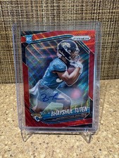 2025 PANINI PRIZM BHAYSHUL TUTEN RED WAVE RC AUTO 128/149