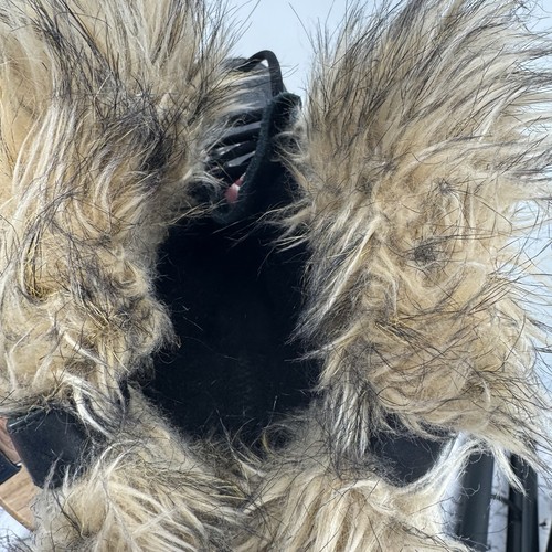 Sorel Joan of Arctic schwarz Kunstfell isoliert wasserdicht Winterstiefel Größe 6,5 - Bild 12 von 13